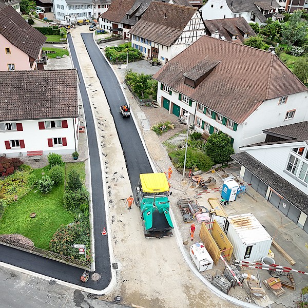 Sanierung Gemeindestrasse in Zeiningen